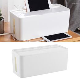 Storage Boxes Cable Box Power Strip Wire Case Anti Dust Charger Socket Organiser