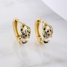 Hoop Earrings BUY Gold Colour Copper Snake For Women Girl Party Jewellery Accessories Fashion Expoxy Delicate Wedding Earring