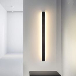 Wall Lamp Simple Up And Down Lamps LED Aluminium Light Modern For Bedroom Living Room Corridor Aside Lighting Au52