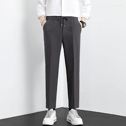 Ternos masculinos Men Procura de alta qualidade calças soltas masculina fit