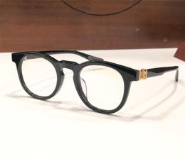 New fashion design round frame optical eyewear 8087 classic simple and generous style versatile shape with box can do prescription lenses