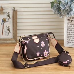 2020 styles Handbag Famous Name Fashion Leather Handbags Women Tote Shoulder Bags Lady Leather Handbags M Bags purse 3918-1224Y