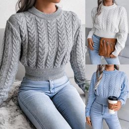 Men's Hoodies 2023 Autumn Winter European And American Twist Waist Knit Midriff Sweater