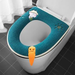 Toilet Seat Covers Universal Cover Soft Comfortable Thermal Suitable For Different Types