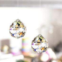 Chandelier Crystal 40MM Ball Clear Prisms Suncatcher Crystals Pendants Accessories DIY Bead Curtain Hanging Ornament