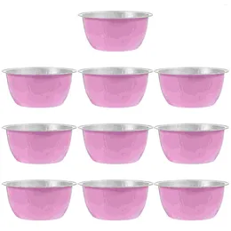 Bowls 10pcs Wax Melting Round Bean Hair Removal Containers 80g