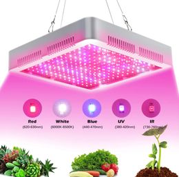 LED Grow Light Full Spectrum Phyto Lamp With Cooling Fan LED Plant Lights for Hydroponic Indoor Plants Veg and Flower