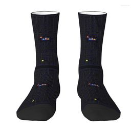 Men's Socks Arcade Video Games Pac Men Women Crew Unisex Fun 3D Printed Console Electronic Dress