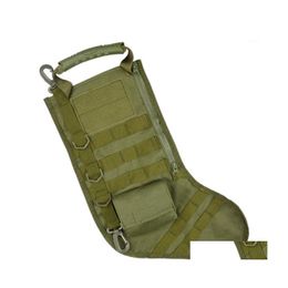 Christmas Decorations Tactical Stocking Bag Ammo Pouch Dump Drop Magazine Storage Bag1 Delivery Home Garden Festive Party Supplies Dhsjo