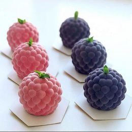 Baking Moulds 4 Combinations Silicone Raspberry Fruit Mould Simulation French Mousse Dessert DIY Cake Kitchen Tools