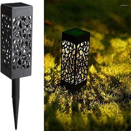 Solar LED Lawn Light Flame Torch Flamingo Ball Outdoor Lighting Waterproof Lamps Garden Decoration