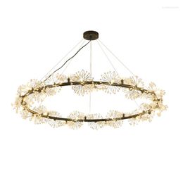 Pendant Lamps Nordic Modern Living Room Lamp Creative Bedroom Rooms Chandelier Restaurant Window Clothing Store Dandelion Chandeliers