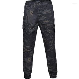 Men's Pants Men's Camouflage Military Pencil Multi Pocket Wearable Tactical Combat Pant Army Waterproof SWAT Special Cargo Trouser