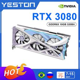 New RTX 3080 rtx 3080 10G 10GB Graphic Card DDR6X 320bit Gaming Video Card RGB GeForce Desktop NVIDIA GPU placa de vdeo