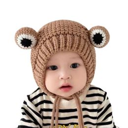 Infant Baby Unisex Beanies cute Knitted warm Hats Children Kids Autumn Winter Warm cap fashion Crochet caps