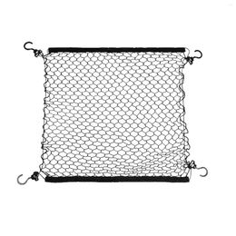 Car Organizer Truck Bed Cargo Net Pickup With Hooks Trip Mesh Netting Home For Hiking Garden Motorcycle Yard Roof Rack