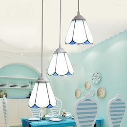 Pendant Lamps European Style Simple Mediterranean Three Dining Room Lampstriple Staircase Modern Living Lamp Lights Zcl