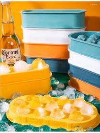 Baking Moulds 4/13 Grids Ice Mould Reusable Whiskey Ball Mould Trays For Freezer Drinking Water Tray Summer