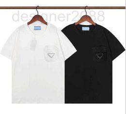 Men's T-Shirts Designer Luxury T-shirt Summer Mens womens Short Sleeves Fashion Tee Pure cotton high quality shirts Leisure Classic Pattern Size S-XXL H6JZ