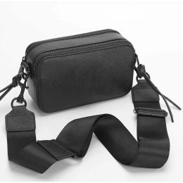 Messenger Bags für Frauen Handtasche mit Markenkamera Designer braune Handtaschen Mode Cross-Body Eimer Frau Vintage Tasche hellbraune Leder-Umhängetasche