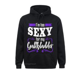 Men's Hoodies & Sweatshirts Men Funny Gallbladder Removal Too Sexy Get Well Hoodie Dominant For Students Sportswears Comfortable