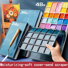 Send scraper-Watercolor Paints Tins Box Palette ing Storage Tray For Arts