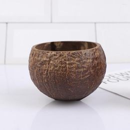 Bowls Chic Storage Bowl Sturdy Decorative Burr Free All Coconut Shell Eye-catching