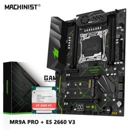 MACHINIST E5 MR9A Pro ATX Motherboard Set Kit With LGA 2011-3 Xeon E5 2660 V3 CPU Processor support DDR4 RAM Memory Combo