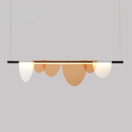 Pendant Lamps Nordic Minimalist Designer Model Creative Dining Table Bar Studio Art Chandelier