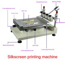 Solder Paste Printer Silkscreen Printing Machine High Precision SMT Screen Printer Single Double-sided Circuit Board