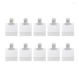 Storage Bottles 10PCS Travel Bag Cosmetic Lotion Shower Gel Shampoo Refillable Container Small