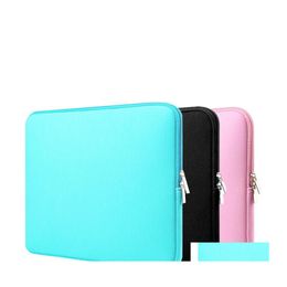 Storage Bags Portable Laptop Notebook Case Women Men Sleeve Computer Pocket 11131515.6 For Book Pro Air 13 Bag Retina Carry Drop Del Dhurn