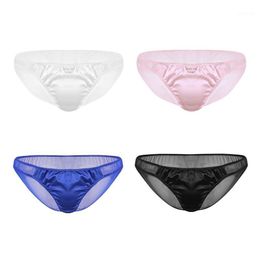 Underpants Gay Men Underwear Sissy Lingerie Sexy Briefs Panties Cueca Masculina Male Tanga