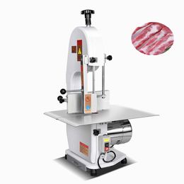 Frozen Chicken Fish Meat Cutting Machine Electric Band Food Bone Saw Machine For Butchers 110V / 220V