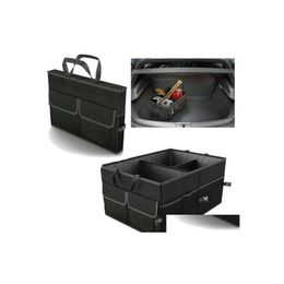 Storage Boxes Bins Trunk Cargo Organiser Folding Caddy Collapse Bin For Car Truck Suv Drop Delivery Home Garden Housekee Organizati Dhqdp