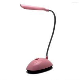 Table Lamps Mini Flexible High Lumen Light Flicker-Free Battery Powered Study Bedroom Desk Lamp Eye Protection Readig