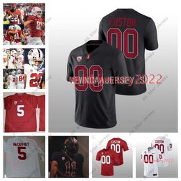 American College Football Wear American College Football Wear Custom Stitched Stanford Cardinal football Jersey 4 Michael Wilson 4 Salim Turner-Muhammad 8 Trista