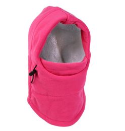 Polar Fleece masks Hood Thick liner Hat Beanie Ski Snow Balaclava Snood Scarf Warmer Thermal Winter skiing cap