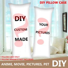 Pillow Case DIY Custom Made Anime Hugging Body Printed Only One For You Throw Cushion Cover Home Bedding 230104