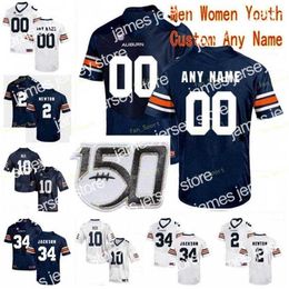 American College Football Wear Thr NCAA College Jerseys 8 Shaun Shivers 81 Darius Slayton 9 Kam Martin 90 Nick Fairley 94 Tyrone Truesd Custom Football Stitched