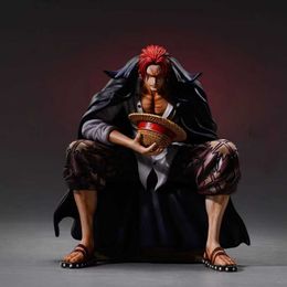 Action Toy Figures One Piece Figure Banpresto Chronicle Master Stars Plece The Shanks Action Figure PVC Figurine Anime Collection Model Toys Gifts T230105