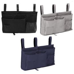 Storage Bags Bedside Caddy Bag Multi Pockets Hanging Bed Accessories Organizer Gadget Oxford Cloth For Dorm Bunk Book