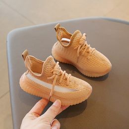 Sneakers Sport Children Mesh Shoes Boys Girls Baby Running Soft Bottom Canvas Shoe Brand Kids Sneaker 230105