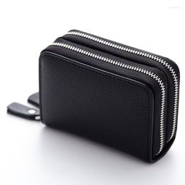 Wallets Women Wallet Genuine Leather Business Fashion Female Purse Holder Trunk Organiser