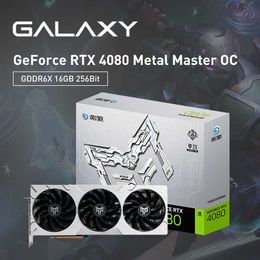 GALAXY New RTX 4080 Metal Master OC 16GB Graphic Card GDDR6X 256Bit RTX4080 12Pin Gaming NVIDIA GPU Video Cards placa de video