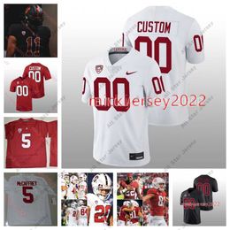 American College Football Wear American College Football Wear Custom Stanford Cardinal football Jersey 20 Jaden Slocum 28 Joshua Thompson 14 Jacob Mangum-Farrar 6