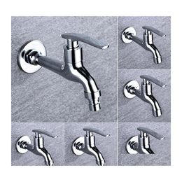 Bathroom Sink Faucets High Quality Outdoor Garden Faucet Tap Washing Hine Brass Kitchen Mop Pool Water Taps Drop Delivery Home Shower Dhayh