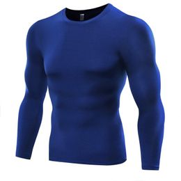 Running Jerseys Long Sleeve Compression Shirt Men Quick Dry Gym T Fitness Sport Male Workout Traning Tights For