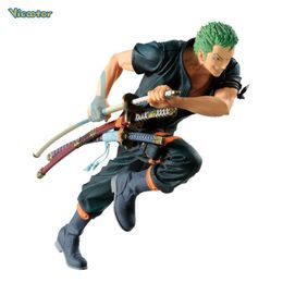 Action Toy Figures Vicootor Original Genuine One Piece New Theater Limited Roronoa Zoro Ichiban Reward PVC Action Figure Model Toys Birthday Gifts T230105