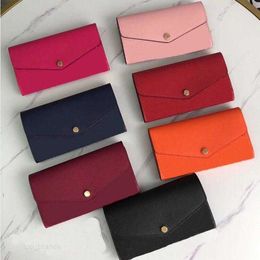 High Quality designers wallet Woman Fashion Clutch zipper purses Monogrames Clemence long wallet Card Holder Purse With Box Dust Bag top